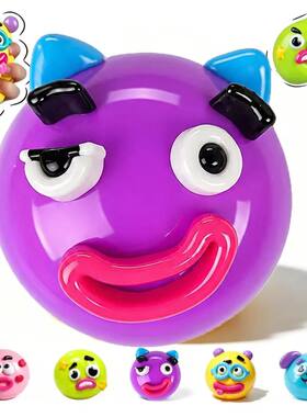 NEW Smushers Squishy, Curiosities Dog Face Swap Squishy Toy,