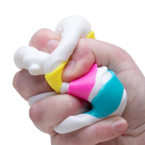 New Nee Doh Peace O'Cake Squeeze Pinch Music Sensory Squeeze