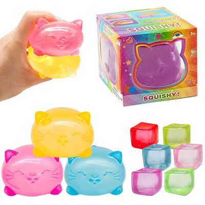 New Squishy kitten Maltose Pinch Stress Relief Ball Stress R