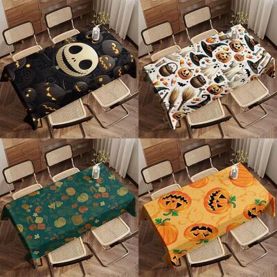 Spooky Jack Skellington Tablecloth Restaurant Kitchen Tablec