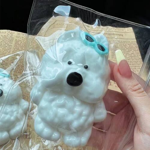 Stress Relief Toy Squishy Westie Dog Ball Slow Rebound Decom