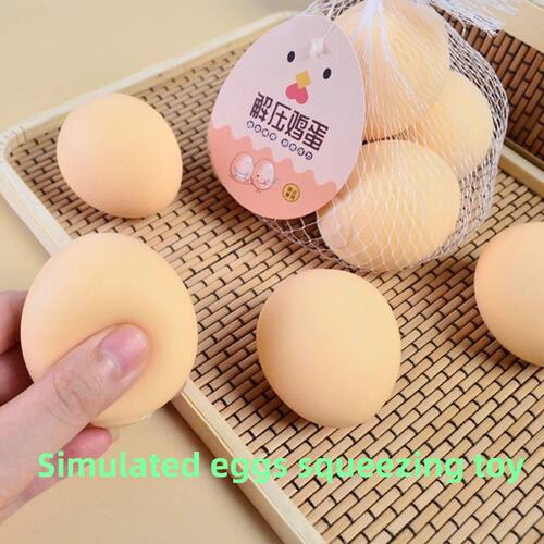 Squishy Simulated Egg Stress Relief Toy Sensory Fidget Toys
