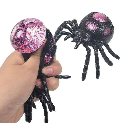 New Release Stress Relief Gold Powder Spider Pinch Music New