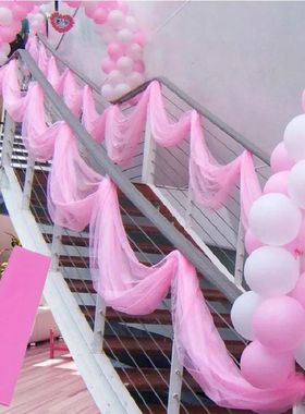 5meter/lot sheer crystal organza tulle roll fabric for weddi