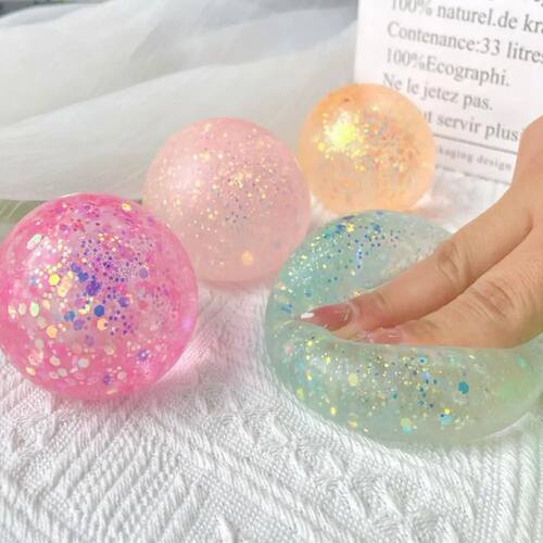 Anti-stress Ball Soft TPR Slow Rebound Sequ Maltose Ball Pin