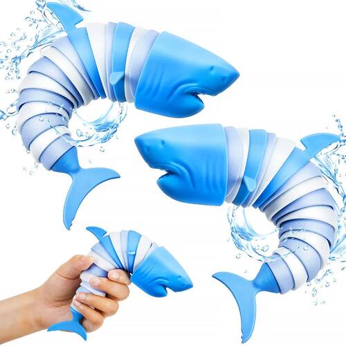 Stress Reliever Fidget Toy Kids Adults Funny Buckle Slug Dol