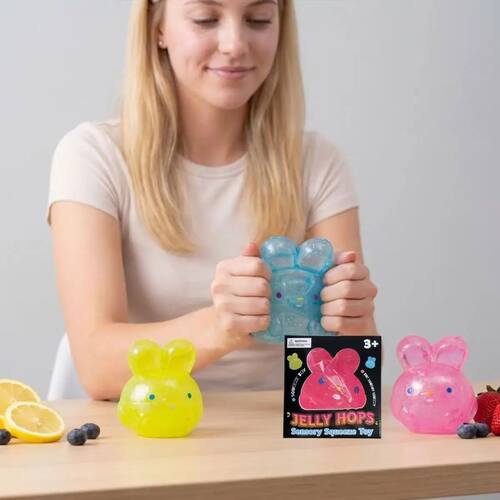 Rabbit Pinch Music TPR Stress Relieving Toy Sensory Squeezin