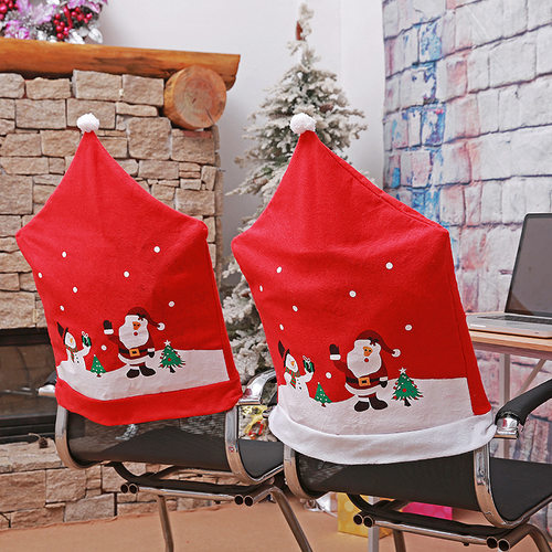 Christmas Decoration Supplies Set Holiday Party Table Chair