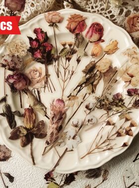 40 pcs Rose Plant PET Stickers Flowers And Leaf Scrapbook De
