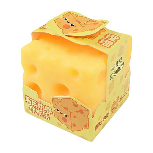 Squeeze Cheese Toy Stress Relief Fidget Simulation Squeeze D