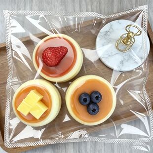 Soufflé Cake Pinch Squishy Toys Simulation Cake Fidget Toys