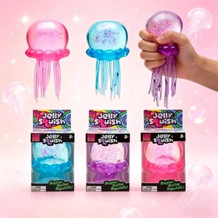 Needoh Squishies Jellyfish  Squish Toy Fidget Toy, Water Sen