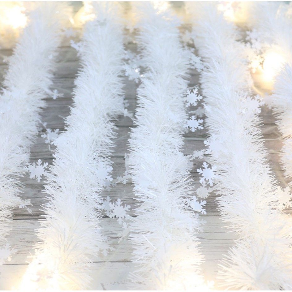 Snowflake Holiday Pendant Color Strip Wall Decorations Holid