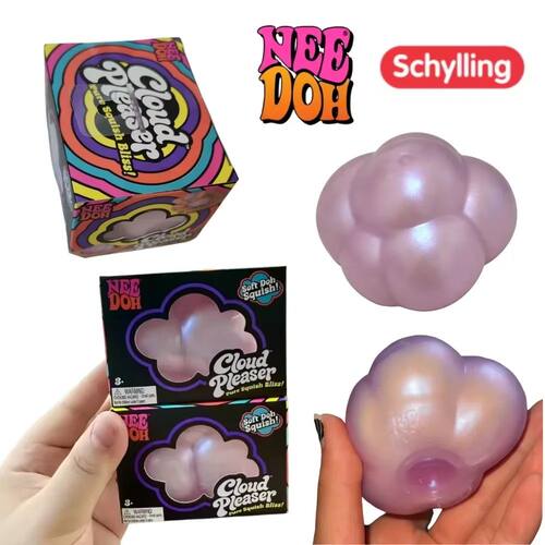 Needoh Cloud Pleaser Slow Rising Squishy Cube Stress Relief