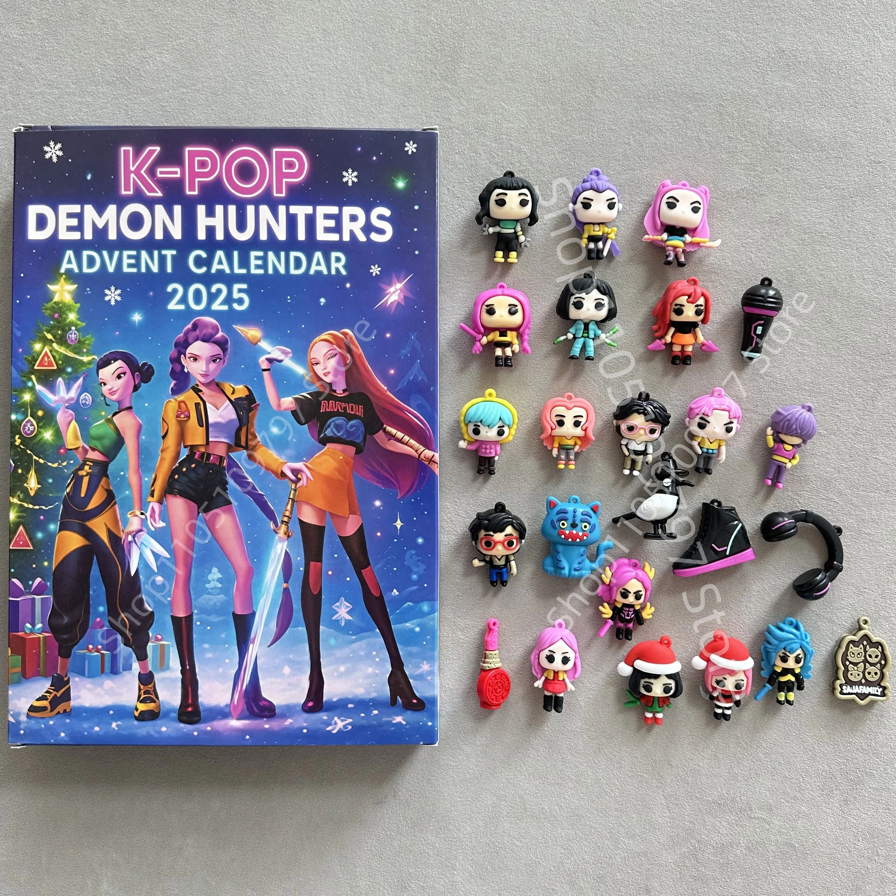 Kpop Demon Hunters Christmas Advent Calendar Huntrix Rumi Mi