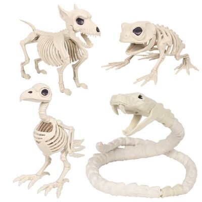 Halloween Dog Skeleton Props Simulated Animal Models Skeleto