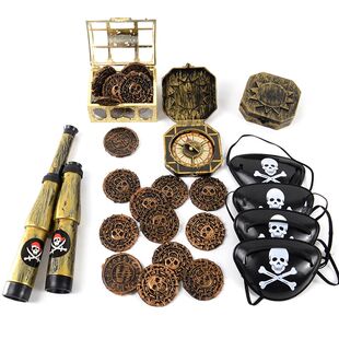 Balloons Kids Pirate Ship Gift Hat Patch Eye Skull Favors