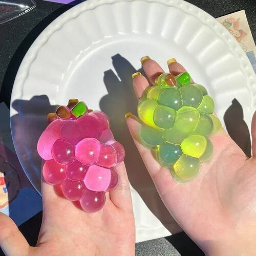 Super transparent high-value crystal grape pinch music decom