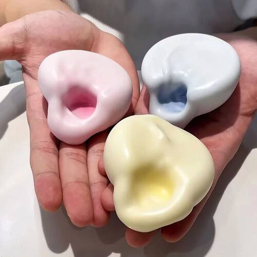 Soft Ice Skin Stress Ball Glutinous Rice Cake Squishy Squeez