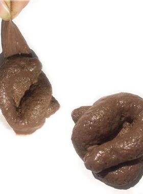 Realistic Shit Gift Funny Toys Fake Poop Piece of Shit Prank