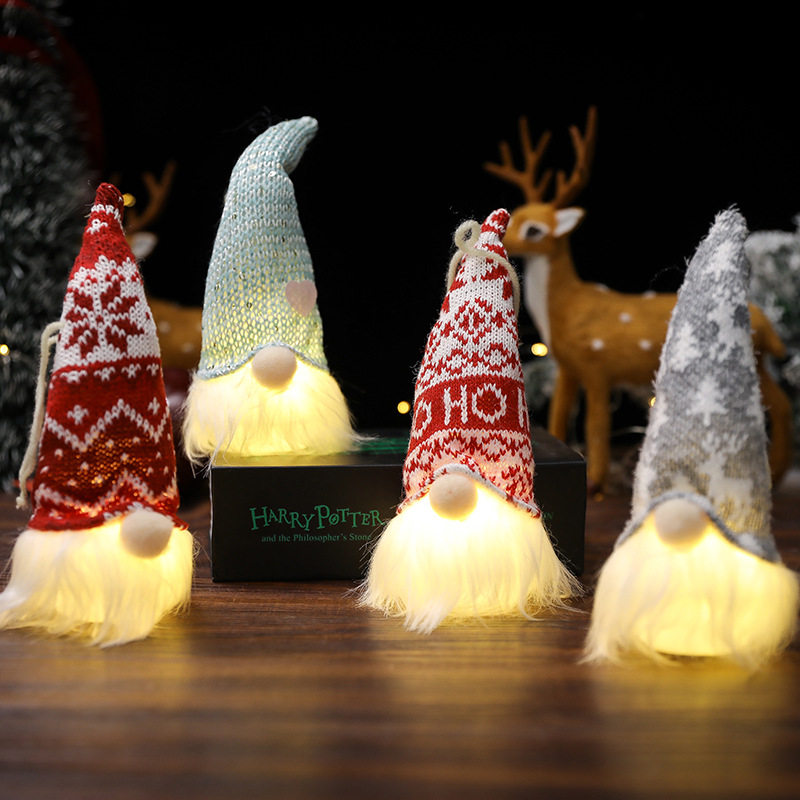 Christmas Forest Luminous Pendant Christmas Tree Luminous Pe