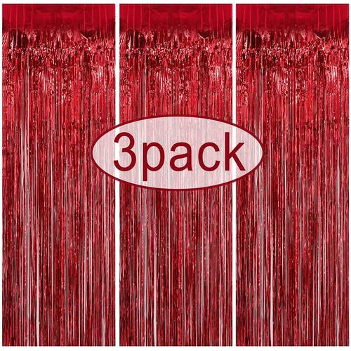 3Pack Valentines Day Party Backdrop Decorative Curta Bachelo