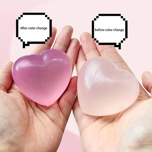 Color changing Love Pinch Music Maltose Slow Rebound Squeezi