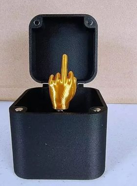 Christmas Interesting Prank Gift Middle Finger In Box Christ