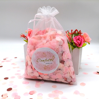 1cm 200/Bag Magical Gold Paper Confetti Wedding Sprinke Push