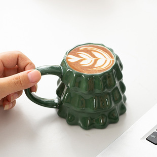 Christmas Ceramic Cup Coffee Cup With Handle Holding Mug Chr