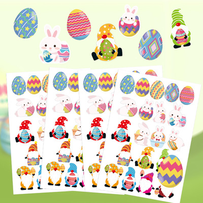Easter Party Carnival Decoration Bunny Egg Gift Closure Deco