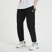 篮球运动轻薄透气冰丝速干休闲拉链直筒长卫裤 TIP OFF美式 男