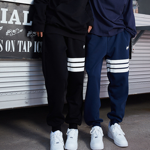 跑步健身束腿长裤 TIP 复古篮球运动针织卫裤 条纹美式 子男 OFF经典