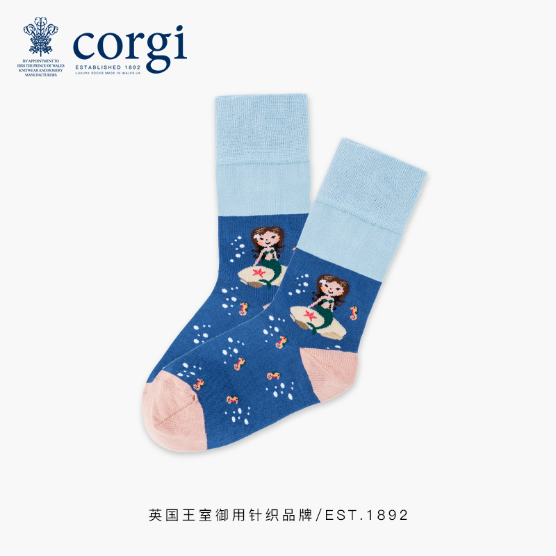 CORGICORGI英国进口女士中筒袜