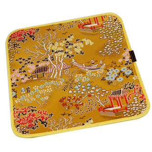 中国风特色手工艺复古云锦鼠标垫博物馆文创礼品创意新品 小礼物