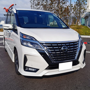 适用于日产Serena改装前机盖电镀饰条 C27前后期专用引擎盖装饰条