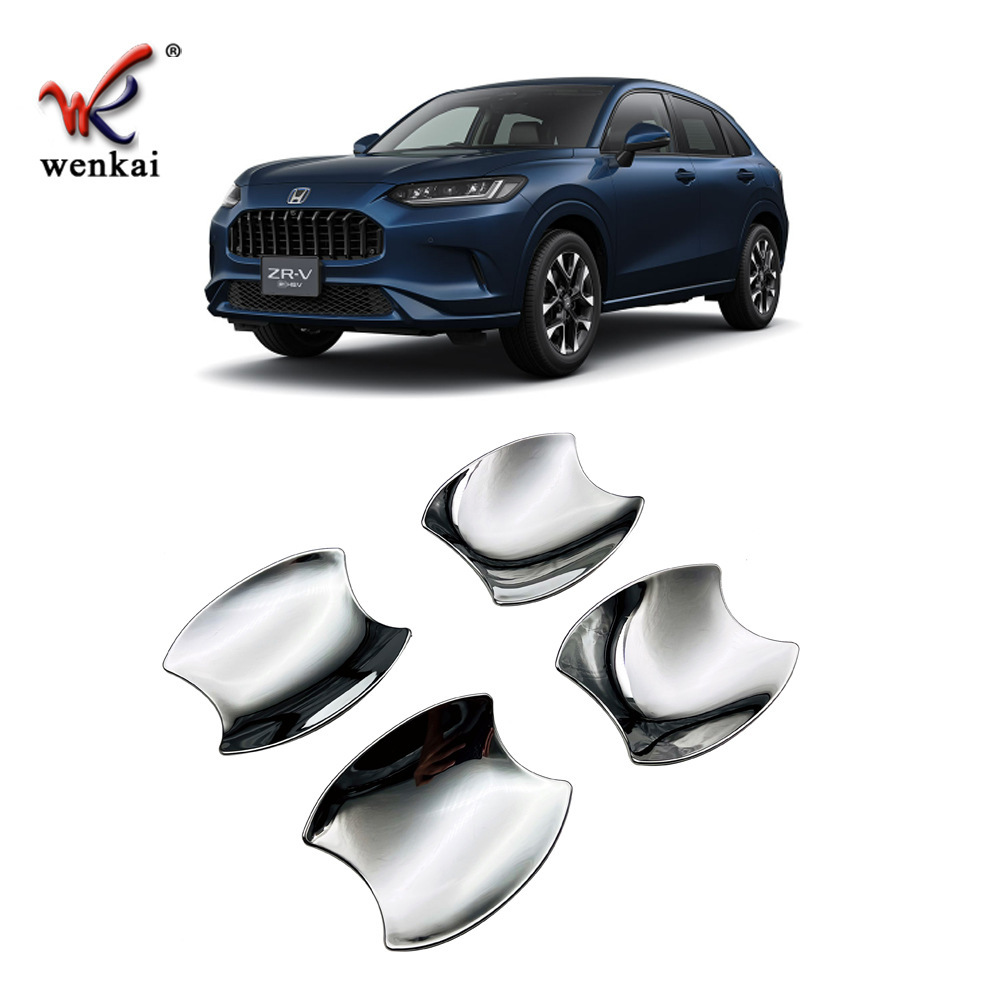 适用于本田23款ZRV改装外车门保护装饰电镀盖 美版HRV专用门碗