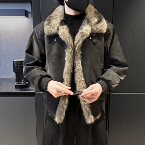 座山雕夹棉皮衣丨货号：915 P165图片