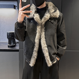 座山雕夹棉皮衣丨货号:915 P165,男装皮衣,电商B217, 座山雕夹棉皮衣丨货号:915 P165,男装皮衣,电商B217,