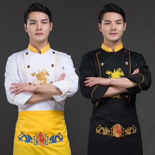 定制厨师服酒店工作服厨师长餐厅