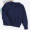 Navy blue pure cotton cardigan