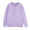 Purple pure cotton cardigan