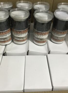 净水桶过滤桶净水器滤芯多层活性炭 矿化球 麦饭石 陶瓷球 陶瓷片
