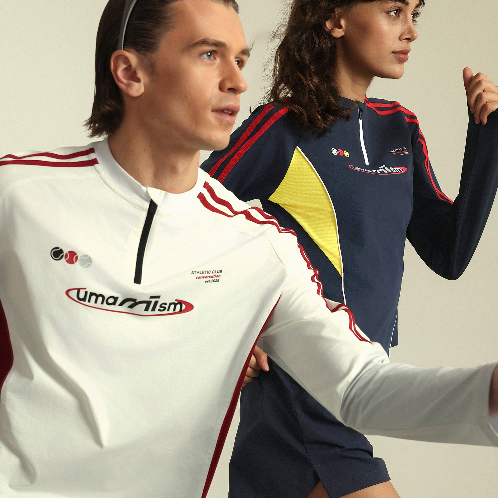 UMAMIISM抗菌吸湿速干衣长袖polo