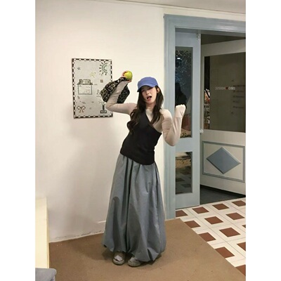 真酱日韩少女私服打底肥肥裤