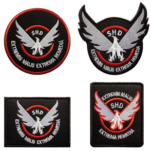 全境封锁The Division刺绣臂章魔术贴 背包章布贴 帽徽胸章士气章