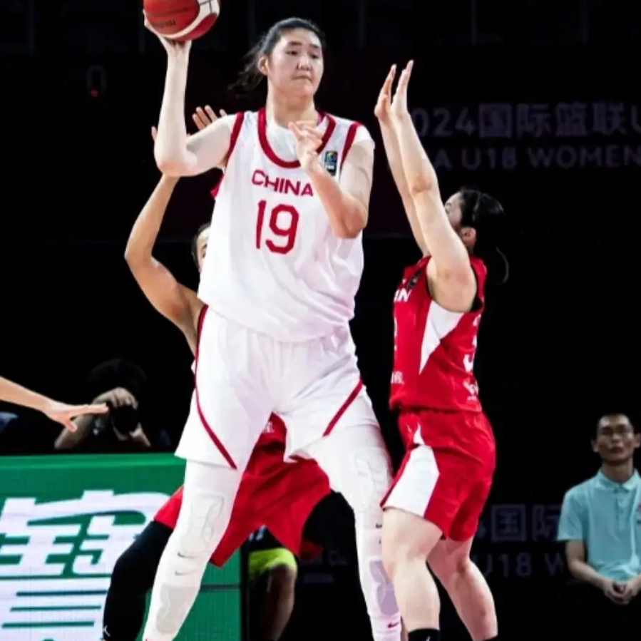 U18女篮中国队19号张子宇美式篮球服定制比赛队服男女同款DIY印号