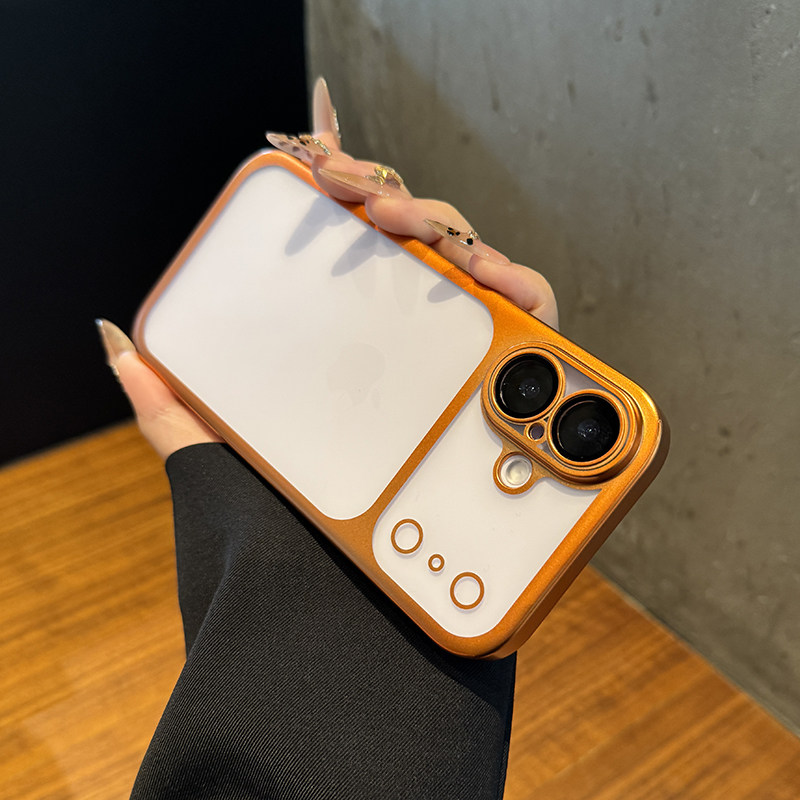 【秒变17系列】适用于iPhone17promax手机壳新款高透苹果17轻薄散热16电镀磨砂15全包14自带镜头膜17Pro商务