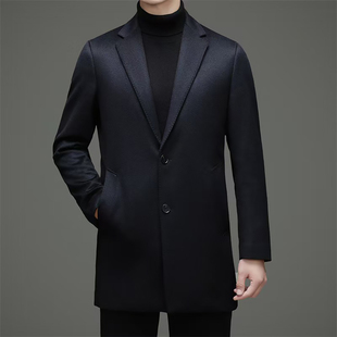 桑蚕丝羊绒西服男士2026新款今年流行爆款西装外套衣服男款爸爸