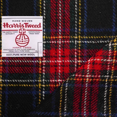 英国进口harristweed圣诞色面料